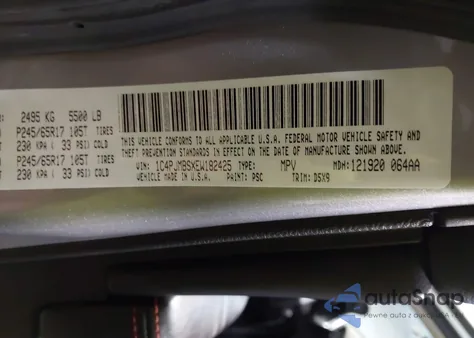 2014 Jeep Cherokee Trailhawk из США, поврежденный, VIN 1C4PJMBSXEW182425